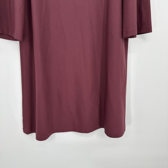 LAFAYETTE 148 NY Rhubarb Square Neck Shift Dress New Womens XL - Picture 6 of 9